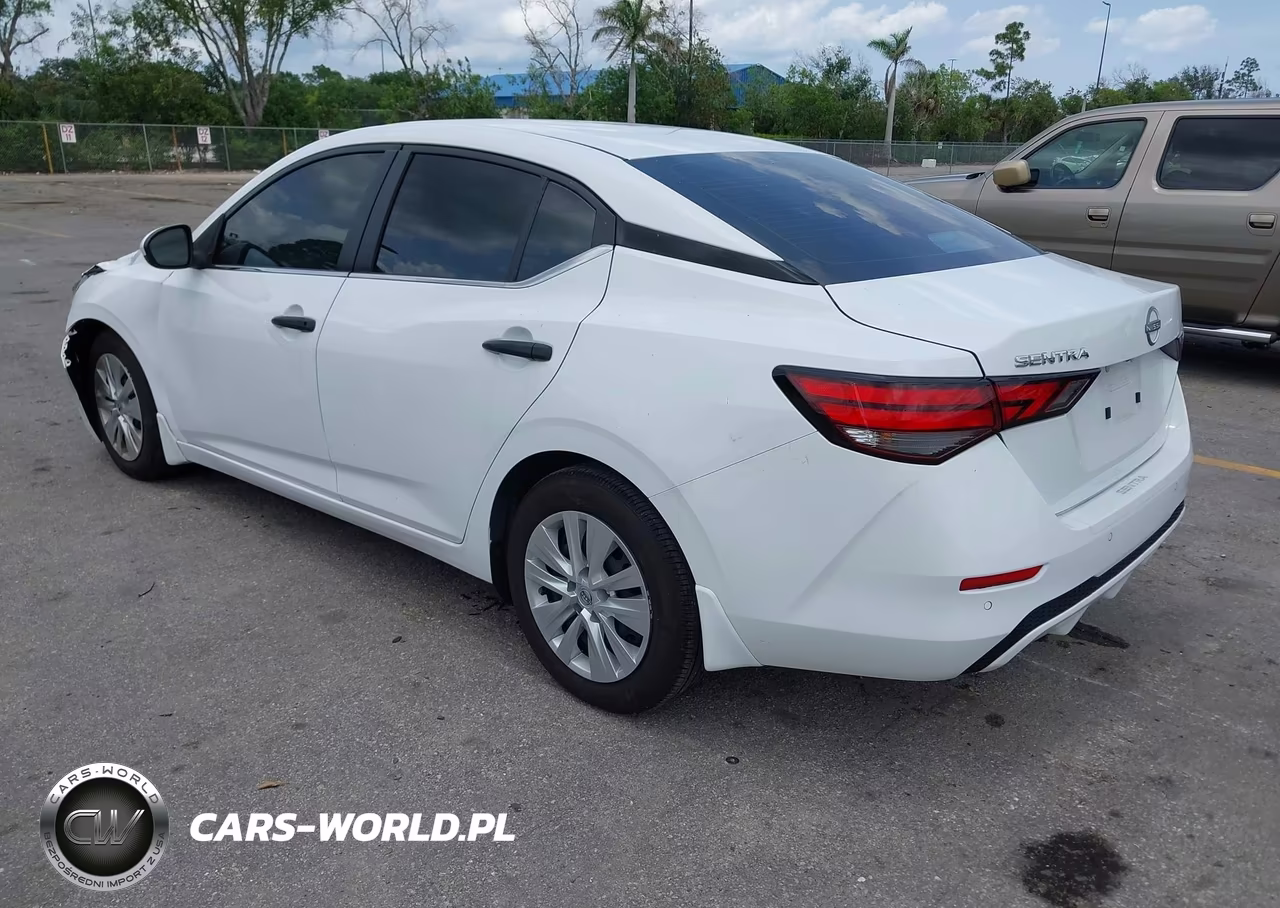 2024 Nissan Sentra S Xtronic Cvt VIN:3N1AB8BV2RY354646 - 3