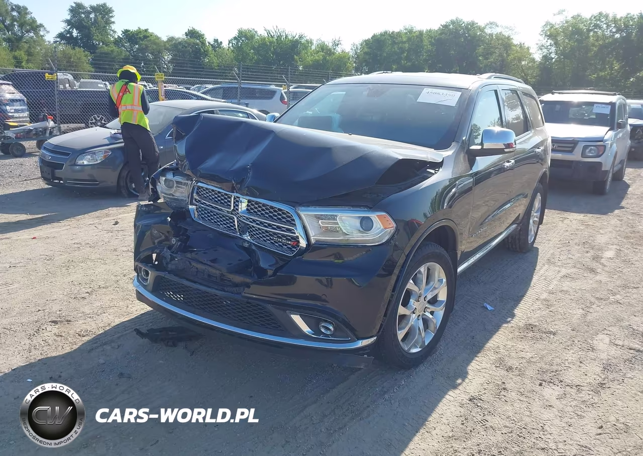 2018 Dodge Durango Citadel Awd VIN:1C4RDJEG2JC160906 - 2