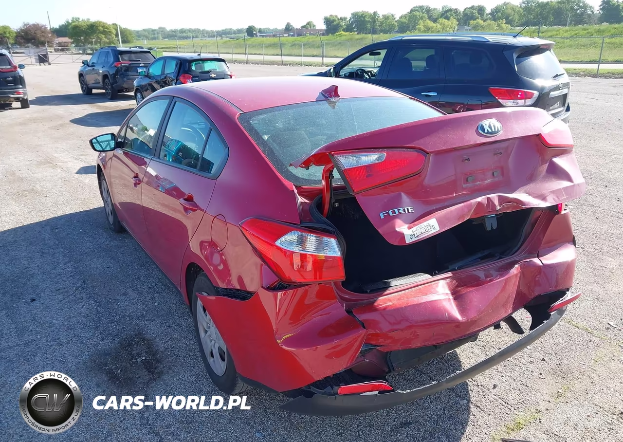 2016 Kia Forte Lx VIN:KNAFK4A62G5610751 - 3