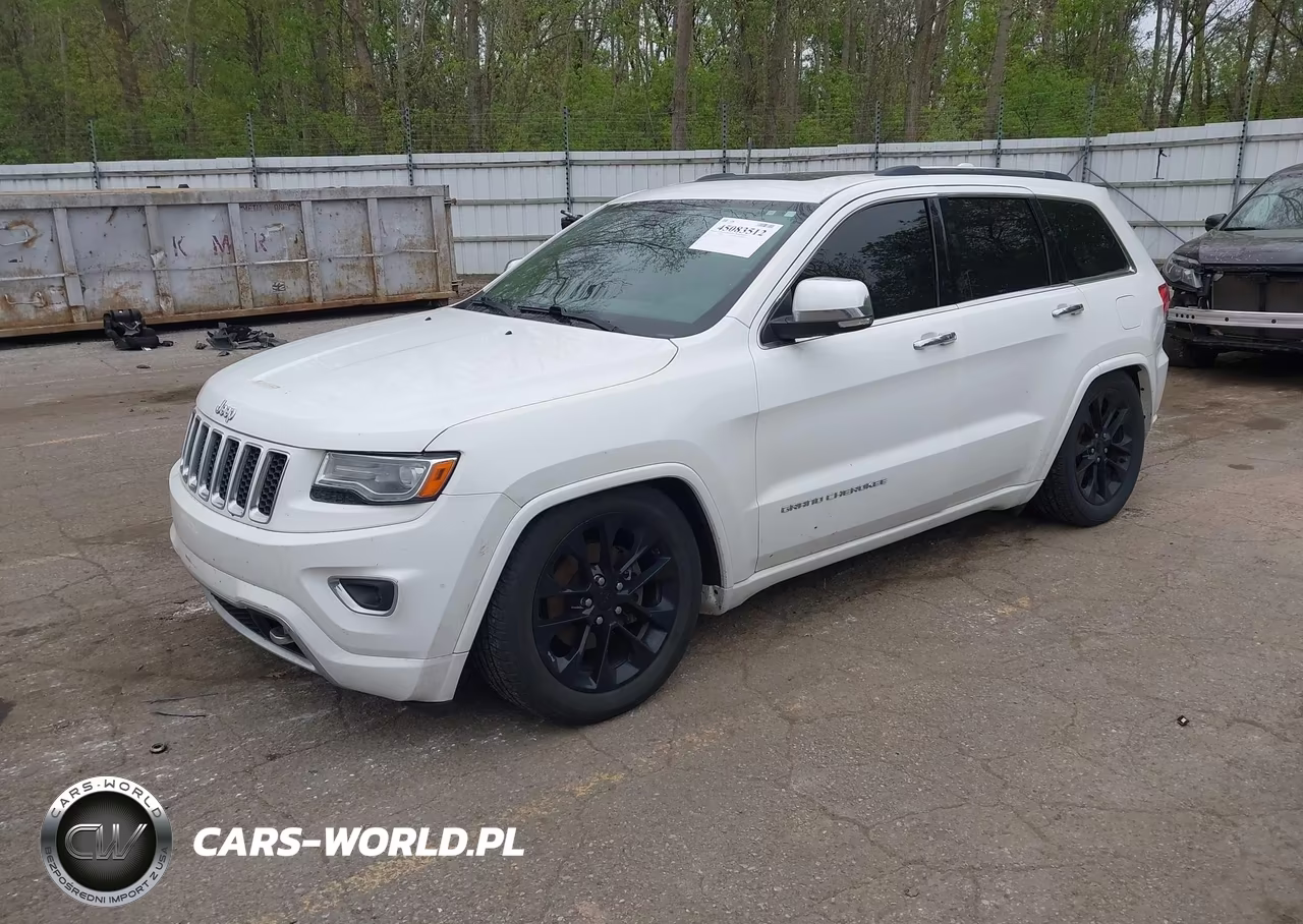 2014 Jeep Grand Cherokee Overland VIN:1C4RJFCG0EC122380 - 2