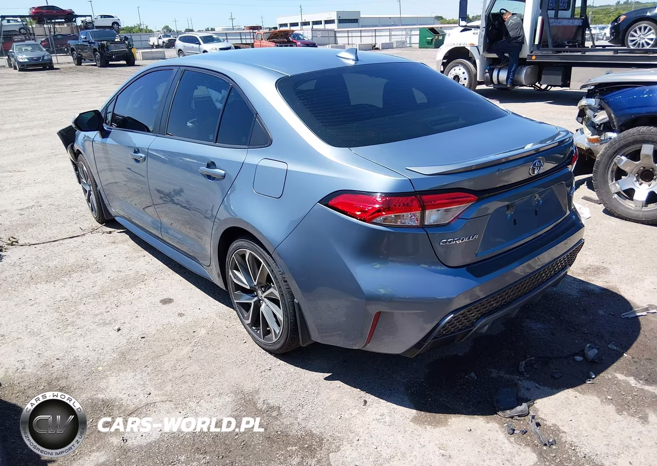 2020 Toyota Corolla Se VIN:5YFS4RCE8LP021231 - 3