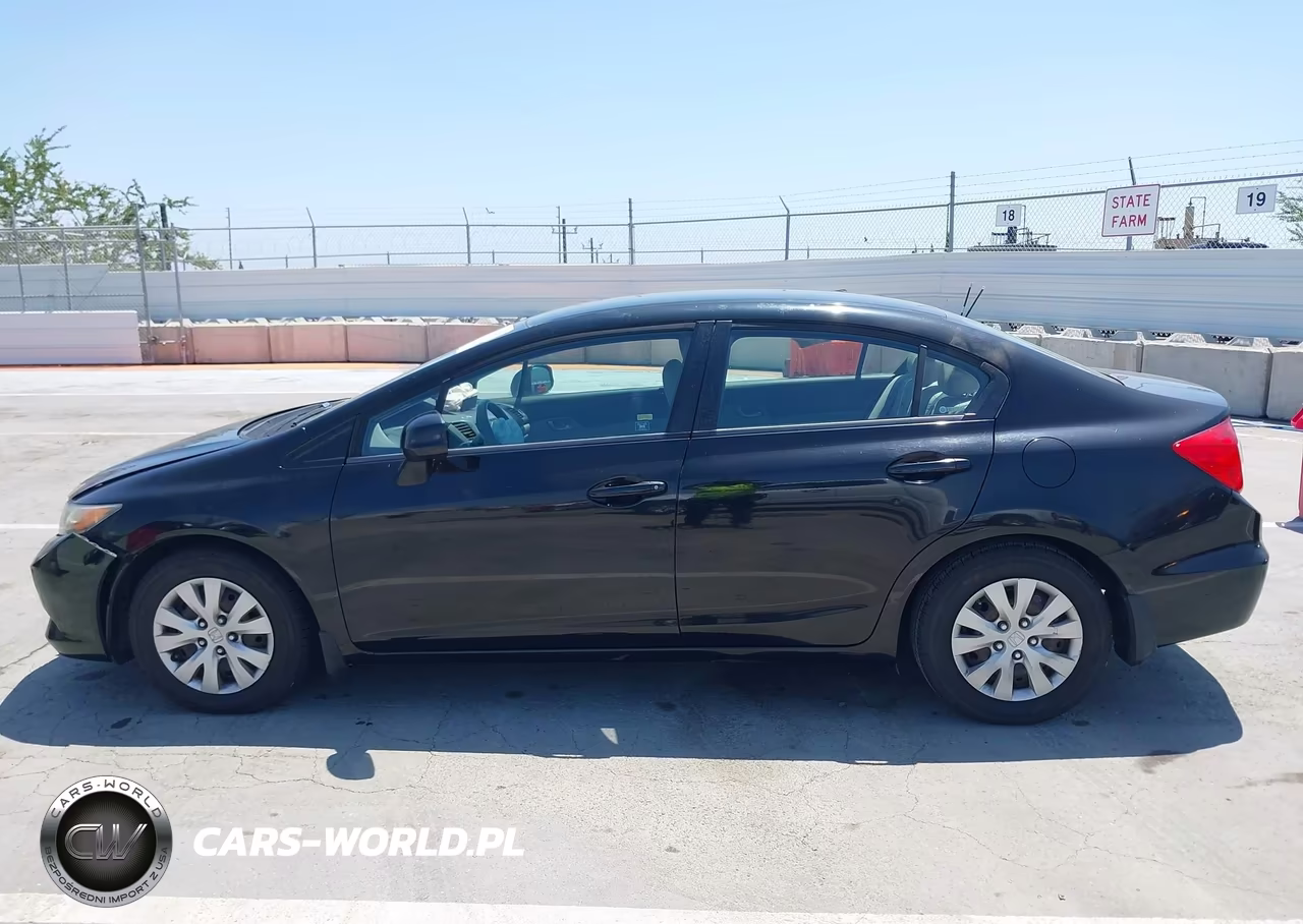 2012 Honda Civic Lx VIN:19XFB2F56CE311933 - 15