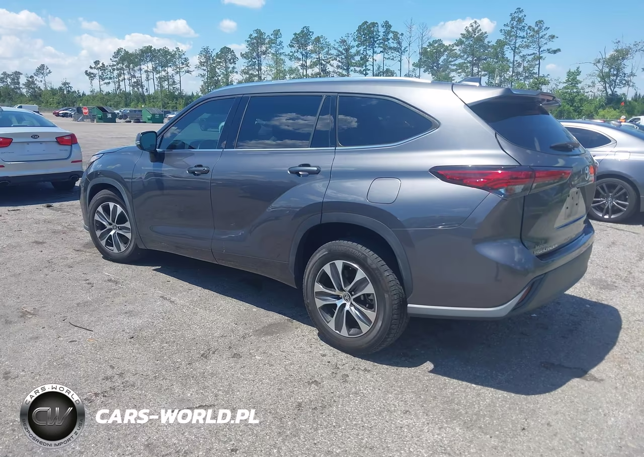 2021 Toyota Highlander Xle VIN:5TDGZRAH2MS050320 - 3