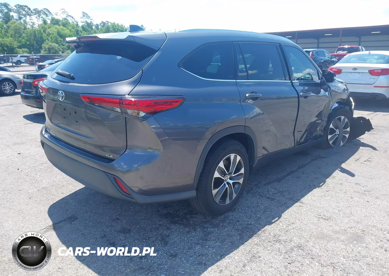 2021 Toyota Highlander Xle VIN:5TDGZRAH2MS050320 - 4