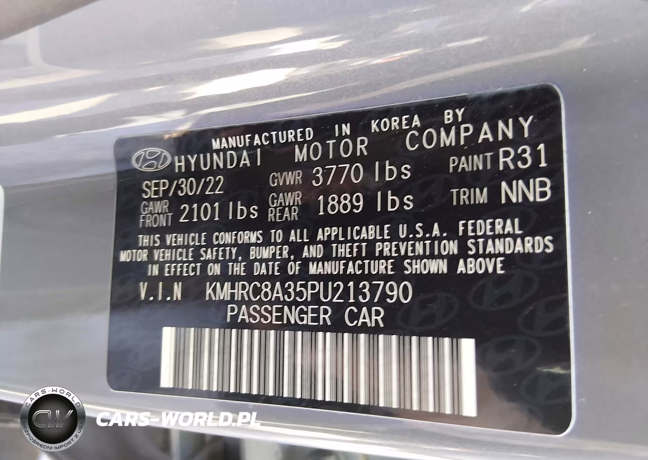 2023 Hyundai Venue Limited VIN:KMHRC8A35PU213790 - 9