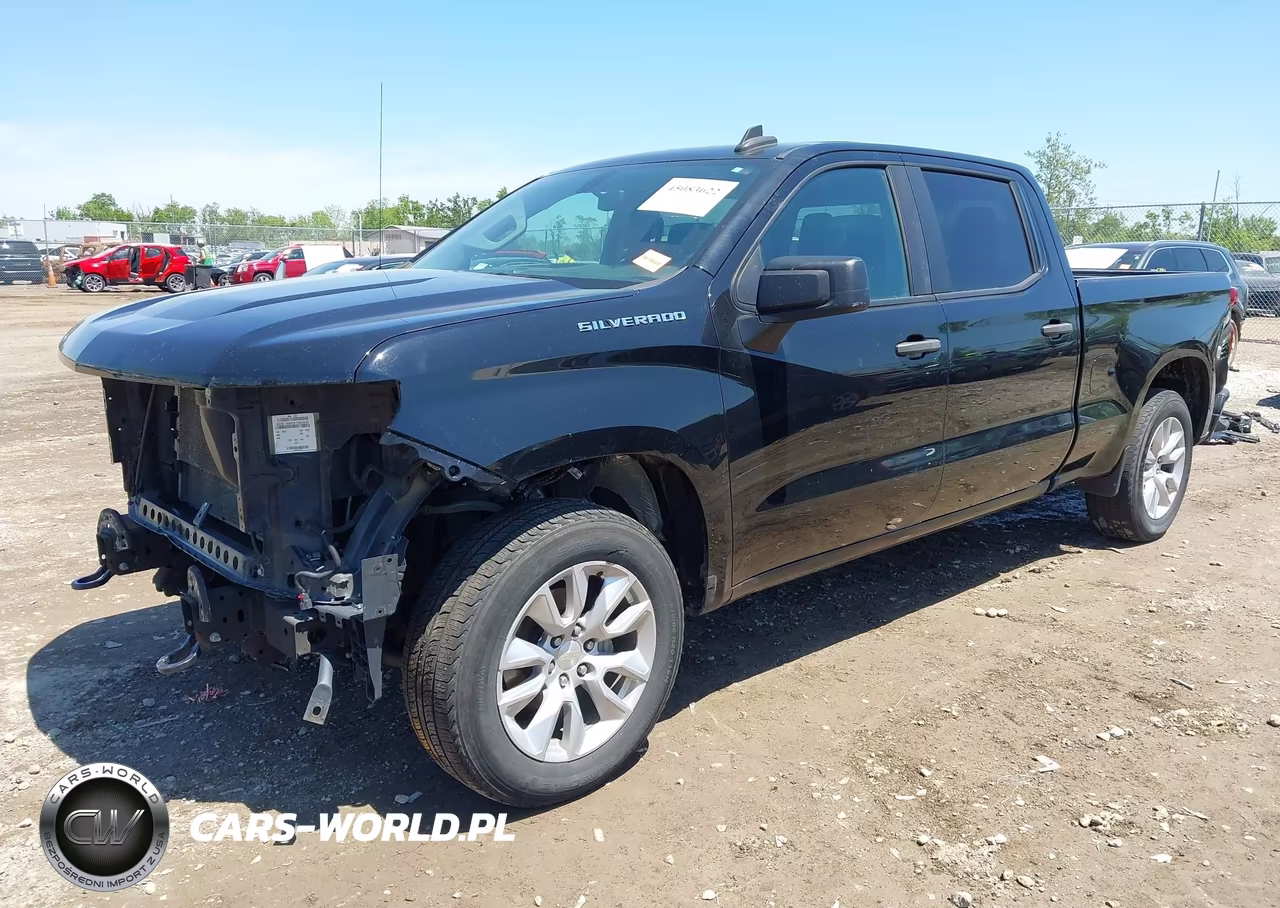2020 Chevrolet Silverado 1500 2Wd Standard Bed Custom VIN:3GCPWBEH1LG348610 - 2