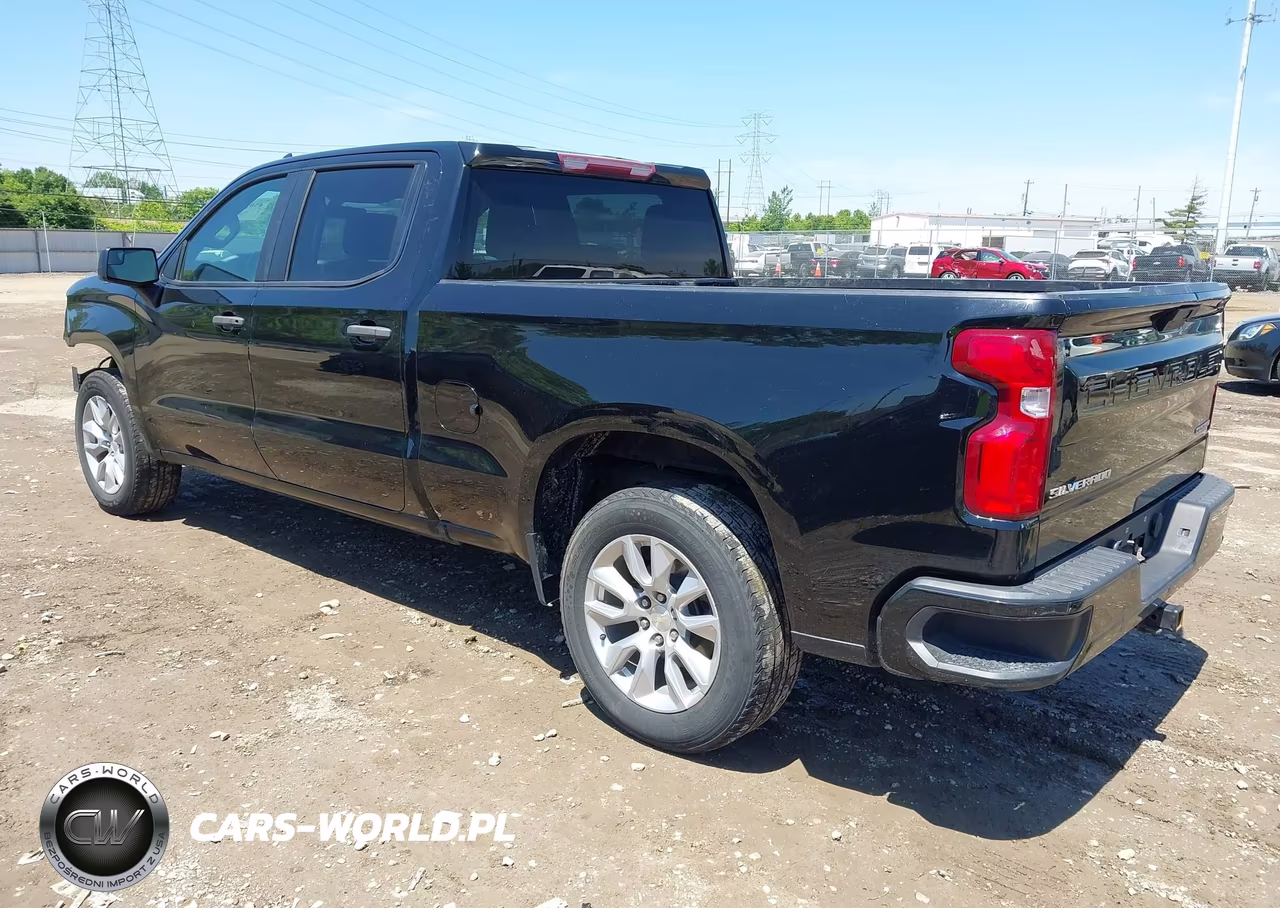 2020 Chevrolet Silverado 1500 2Wd Standard Bed Custom VIN:3GCPWBEH1LG348610 - 3