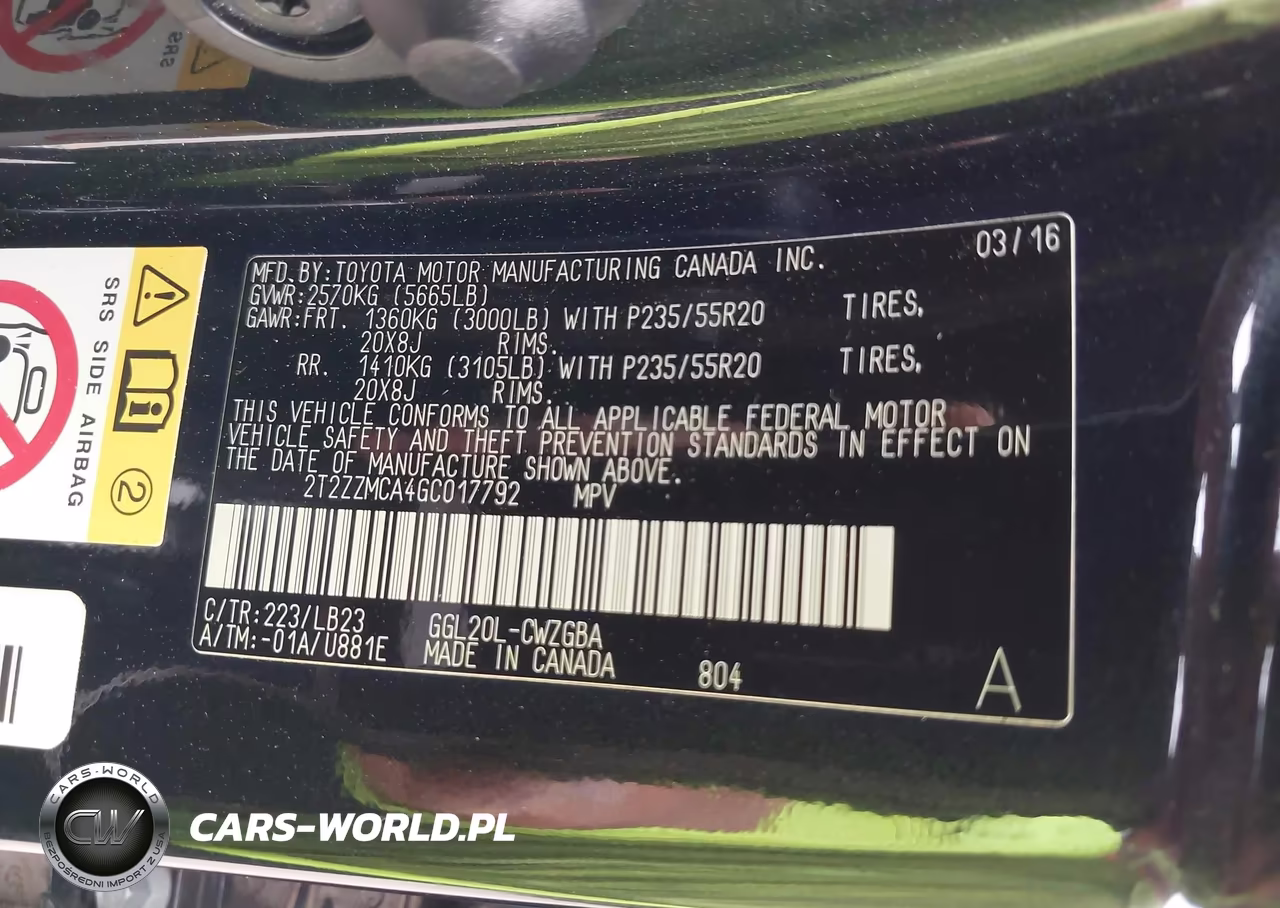 2016 Lexus Rx 350 VIN:2T2ZZMCA4GC017792 - 9