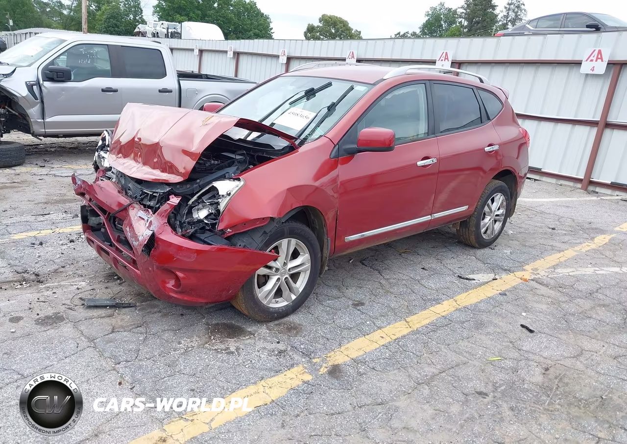 2013 Nissan Rogue Sv VIN:JN8AS5MV4DW621931 - 2