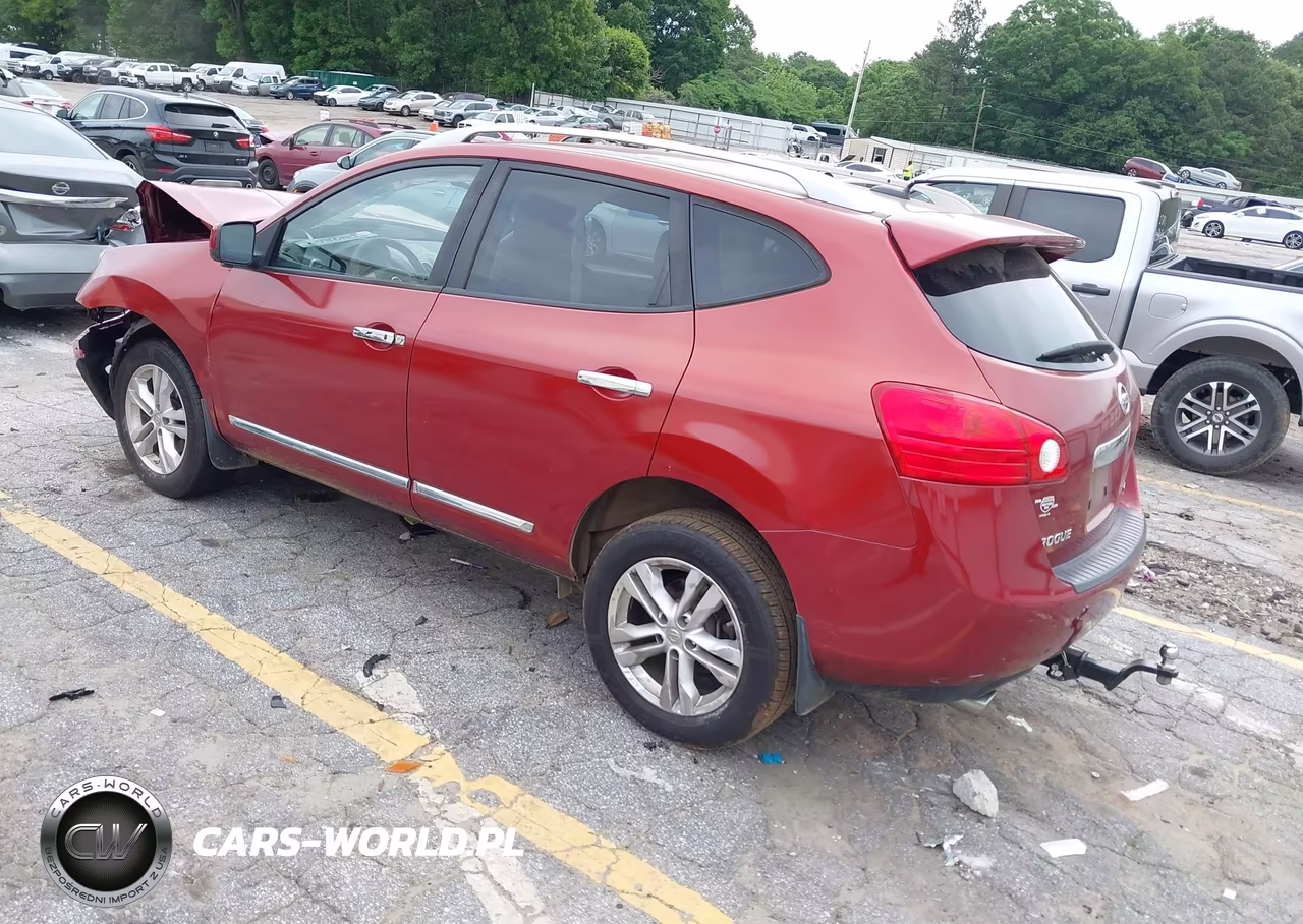 2013 Nissan Rogue Sv VIN:JN8AS5MV4DW621931 - 3