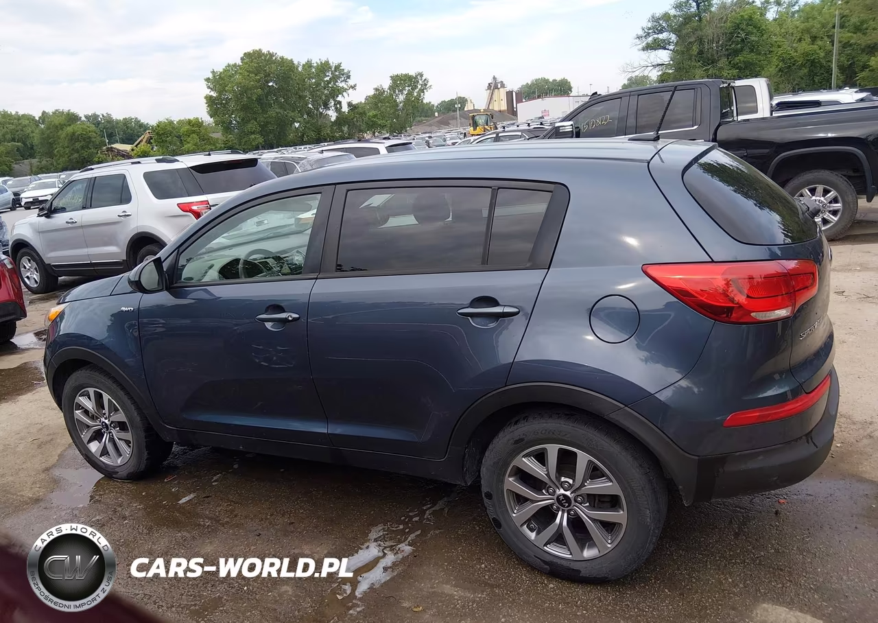 2015 Kia Sportage Lx VIN:KNDPBCAC8F7720312 - 14