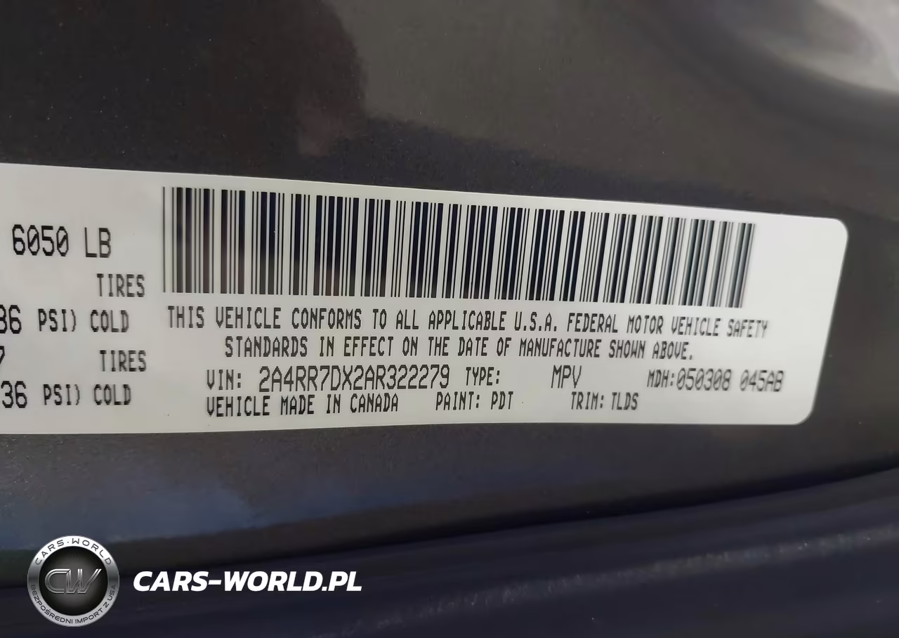 2010 Chrysler Town & Country New Limited VIN:2A4RR7DX2AR322279 - 9