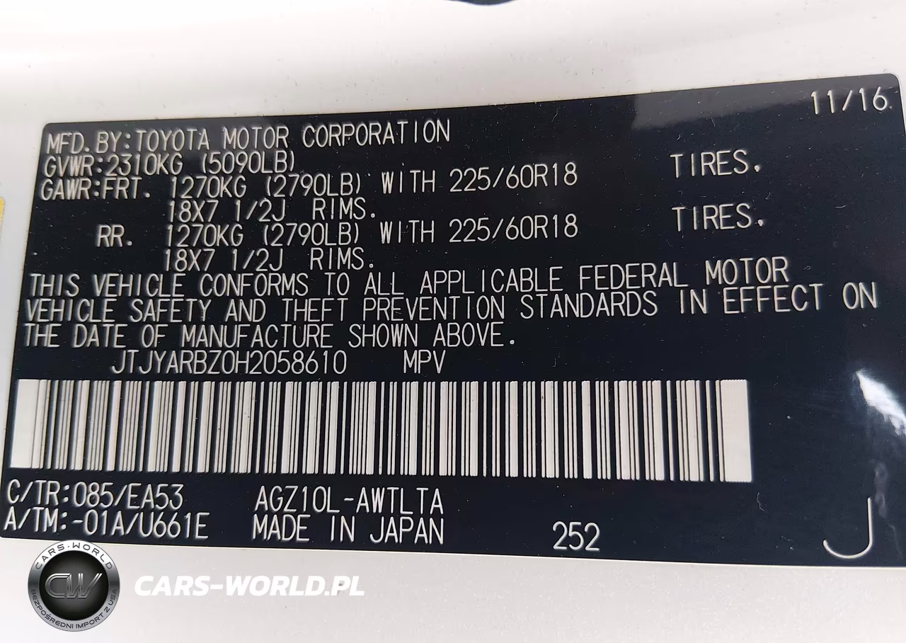 2017 Lexus Nx 200T VIN:JTJYARBZ0H2058610 - 9