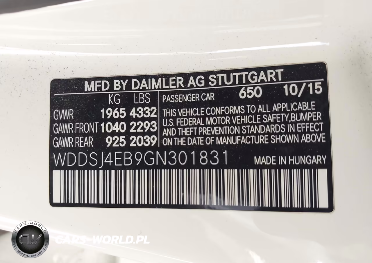 2016 Mercedes-Benz Cla 250 VIN:WDDSJ4EB9GN301831 - 9