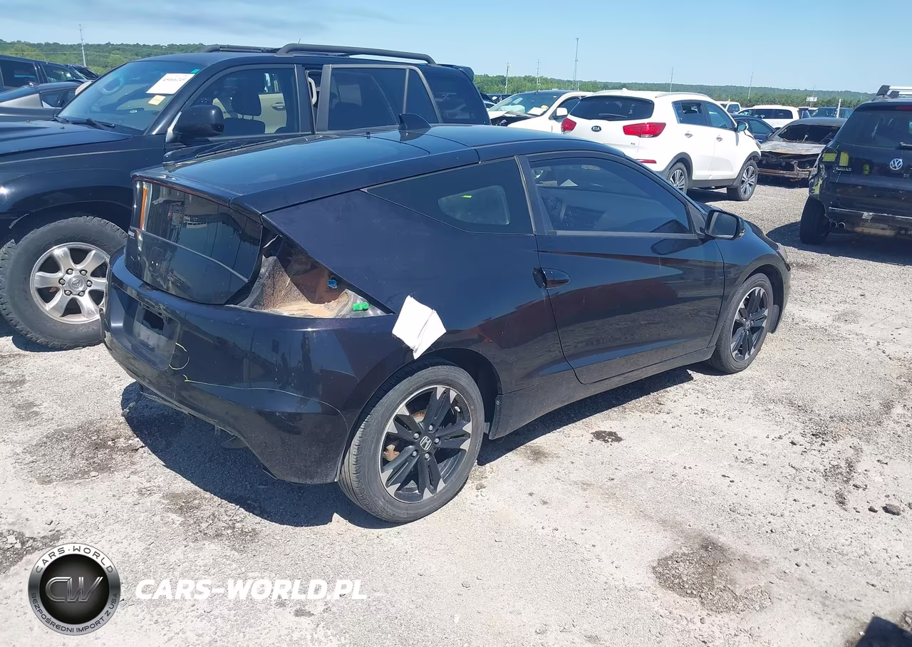 2014 Honda Cr-Z Ex VIN:JHMZF1D62ES002983 - 4