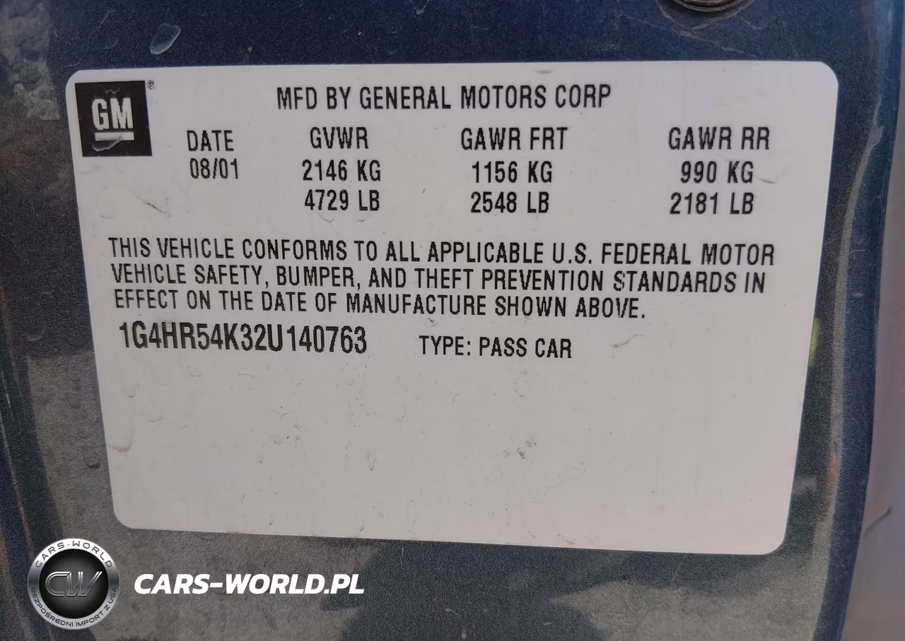 2002 Buick Lesabre Limited VIN:1G4HR54K32U140763 - 9