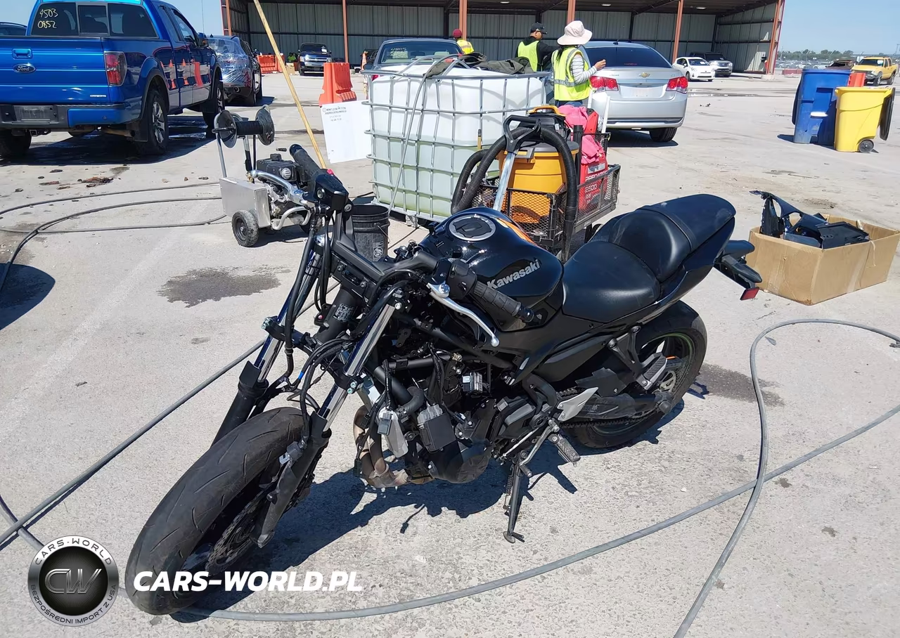 2025 Kawasaki Ex650 R VIN:ML5EXER13SDAG6671 - 2
