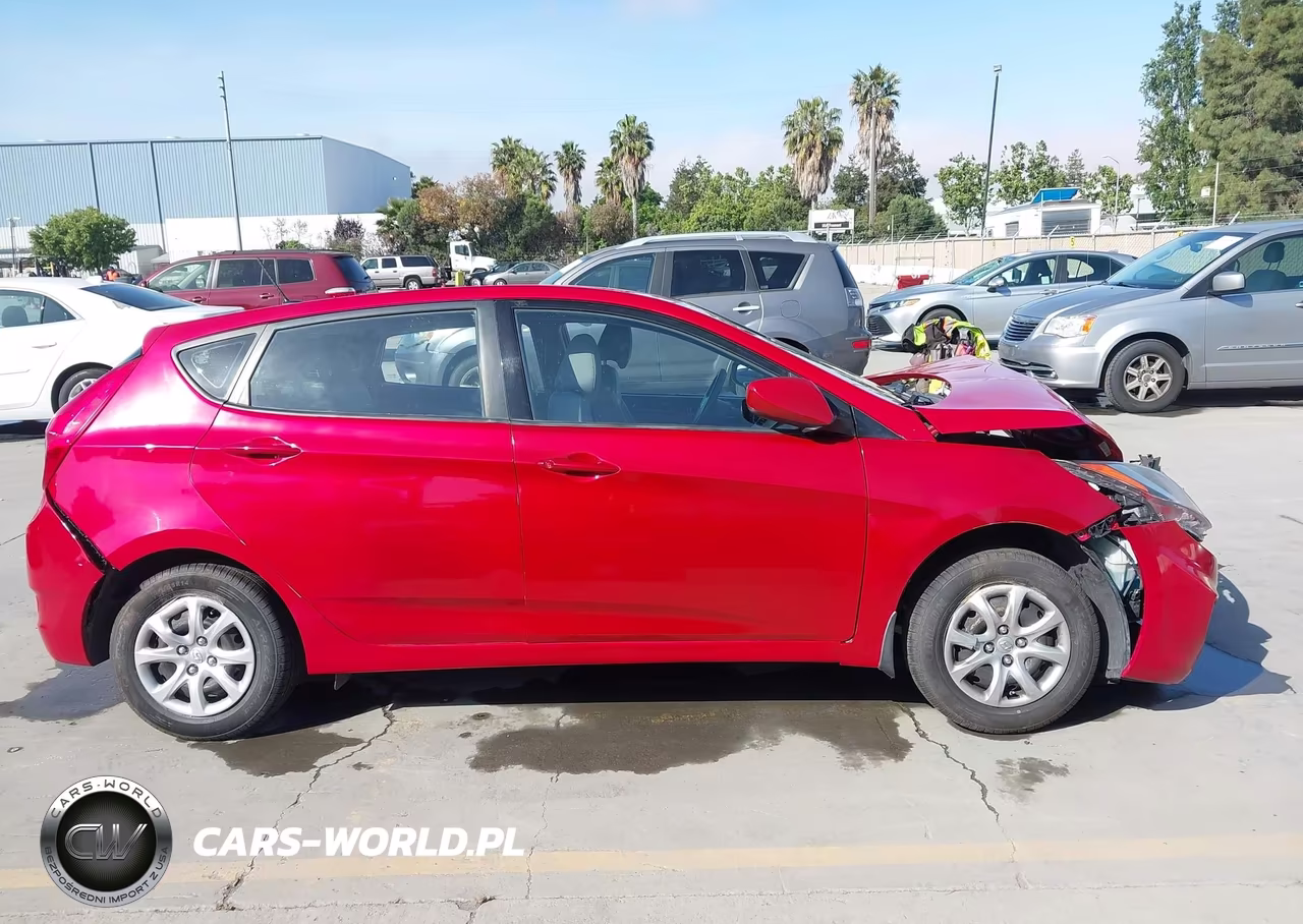 2014 Hyundai Accent Gs VIN:KMHCT5AE0EU158247 - 12