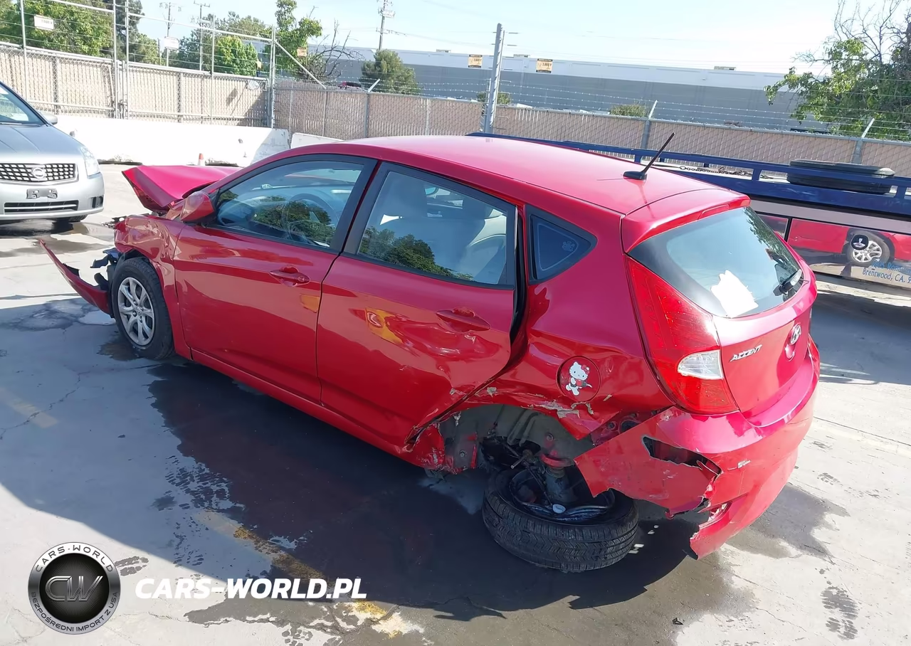 2014 Hyundai Accent Gs VIN:KMHCT5AE0EU158247 - 3