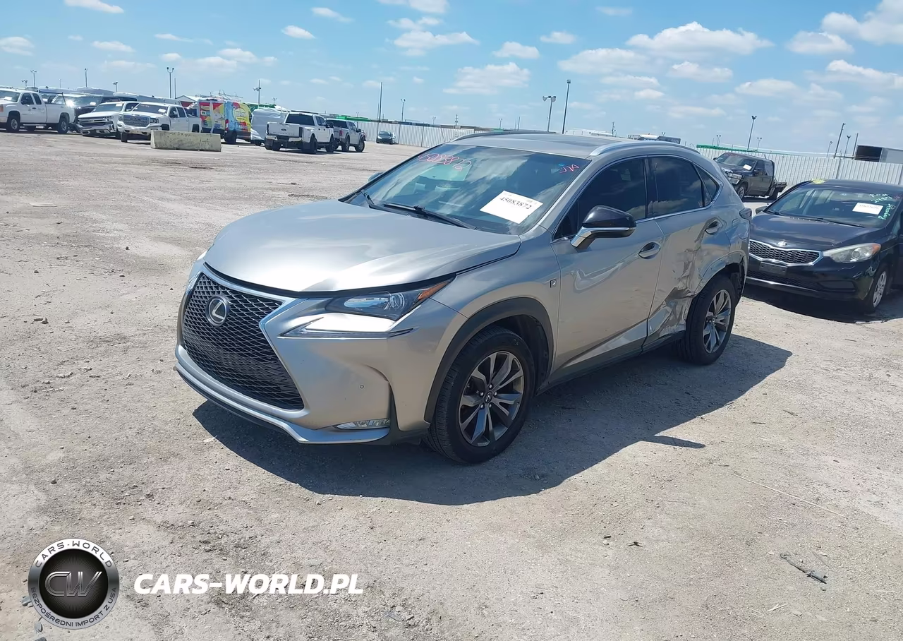 2015 Lexus Nx 200T F Sport VIN:JTJYARBZ9F2021522 - 2