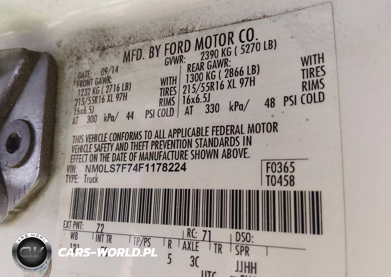 2015 Ford Transit Connect Xlt VIN:NM0LS7F74F1178224 - 9