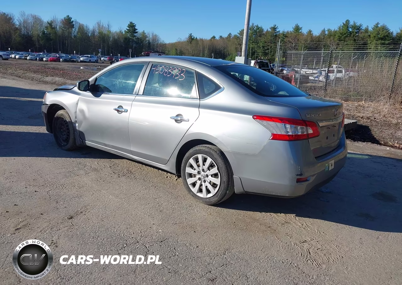 2014 Nissan Sentra Fe+ S-Fe+ Sv-S-Sl-Sr-Sv VIN:3N1AB7AP4EY243362 - 3