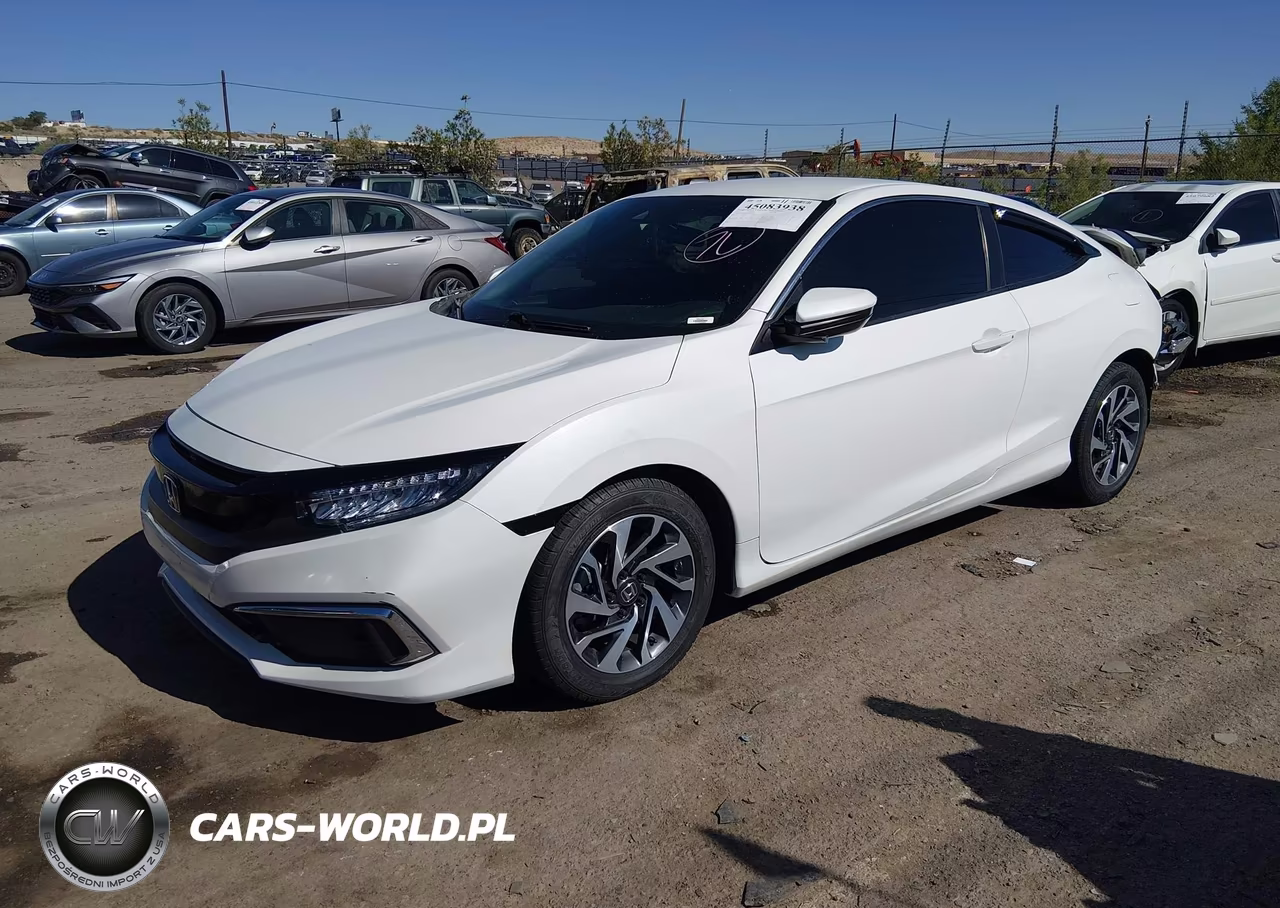 2019 Honda Civic Lx VIN:2HGFC4B61KH301578 - 2