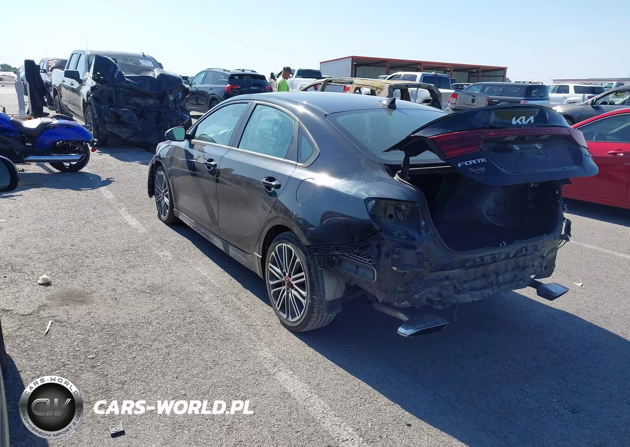 2022 Kia Forte Gt VIN:3KPF44AC8NE500131 - 3