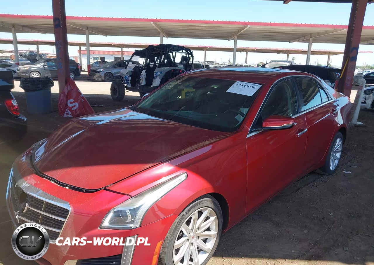 2014 Cadillac Cts Luxury VIN:1G6AR5SX8E0168299 - 2