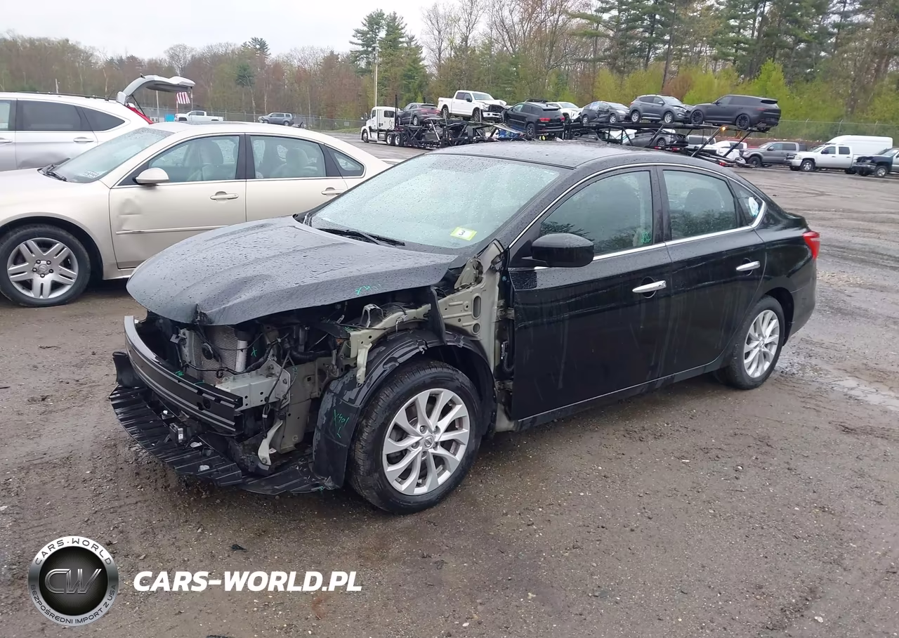 2019 Nissan Sentra Sv VIN:3N1AB7AP8KY405361 - 2