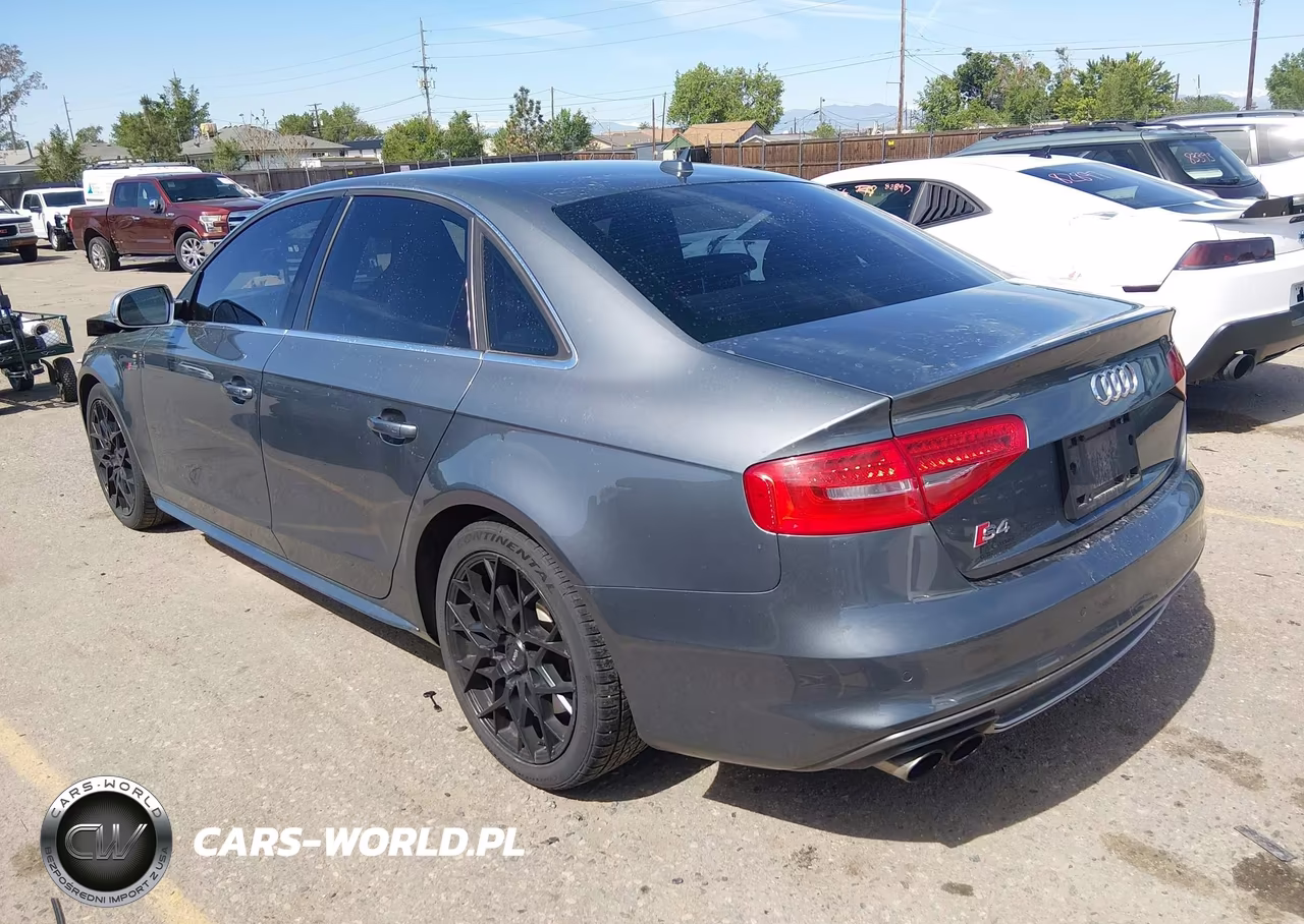 2016 Audi S4 3.0T Premium Plus VIN:WAUBGAFL0GA012307 - 3