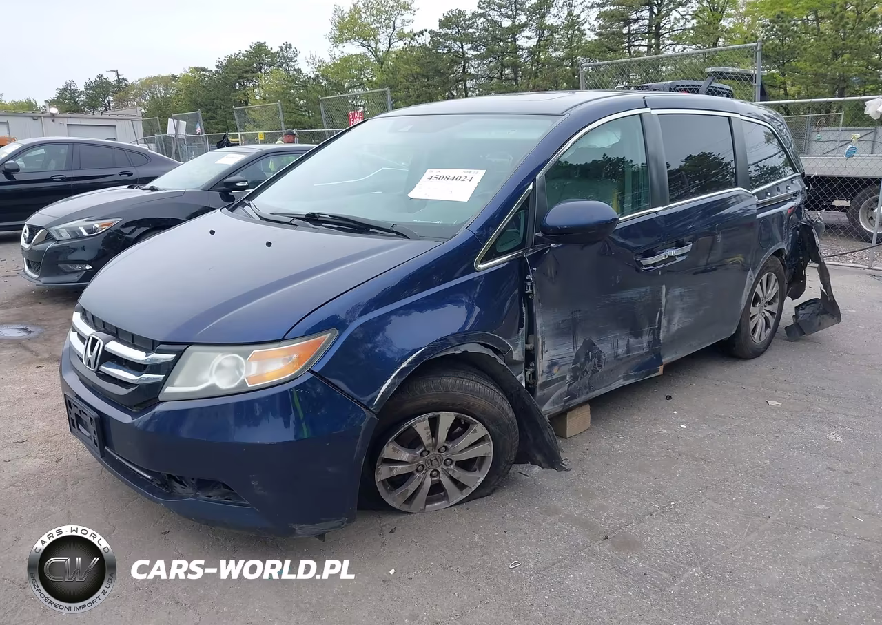 2015 Honda Odyssey Ex-L VIN:5FNRL5H64FB126649 - 2