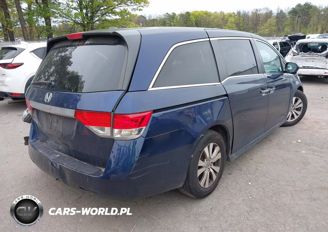 2015 Honda Odyssey Ex-L VIN:5FNRL5H64FB126649 - 4