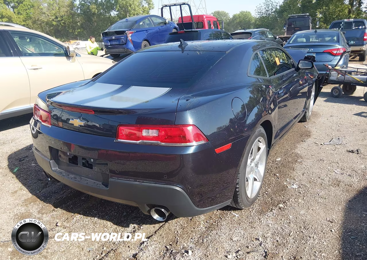 2014 Chevrolet Camaro 1Lt VIN:2G1FB1E30E9253452 - 4