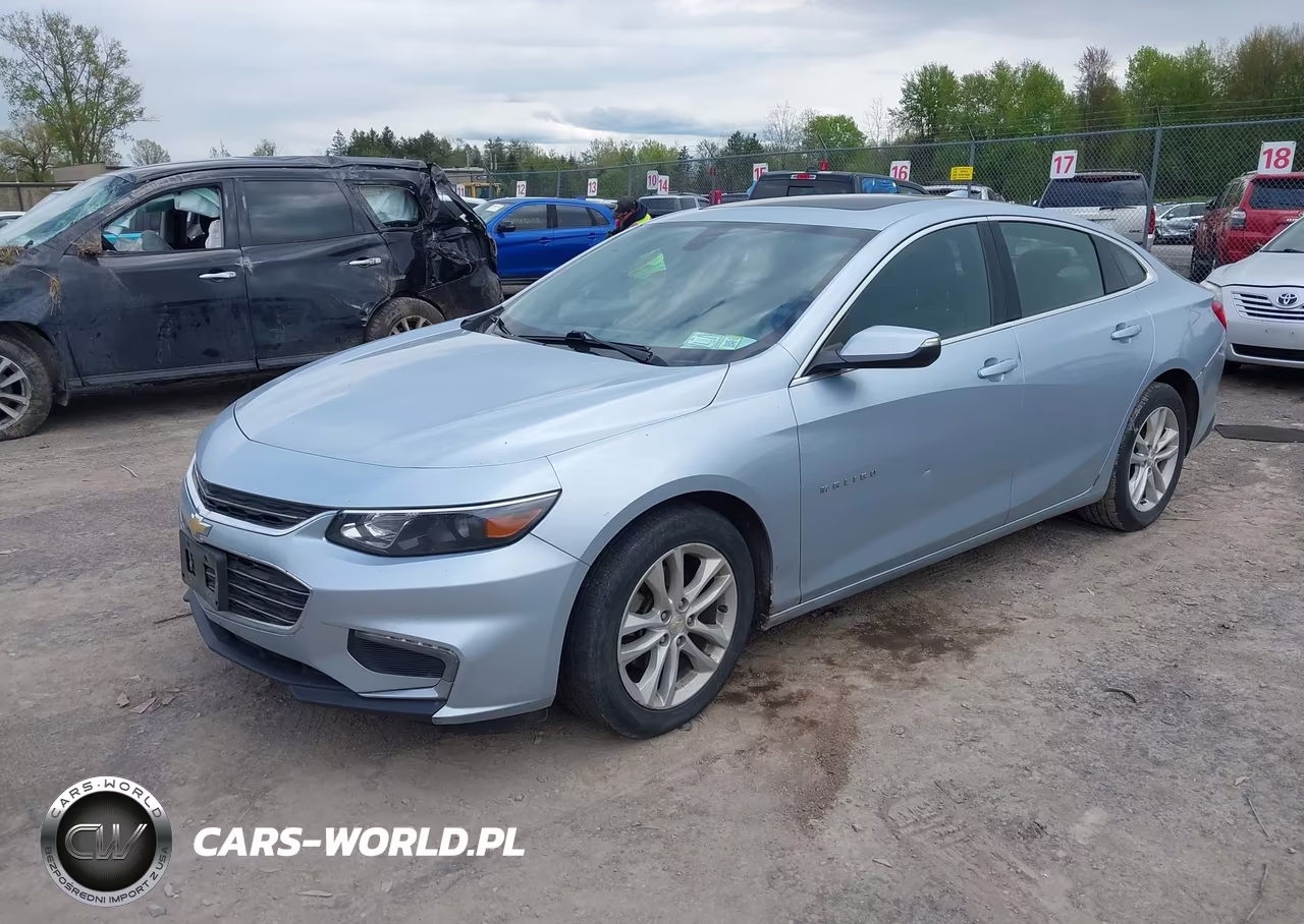 2017 Chevrolet Malibu 1Lt VIN:1G1ZE5ST8HF291555 - 2