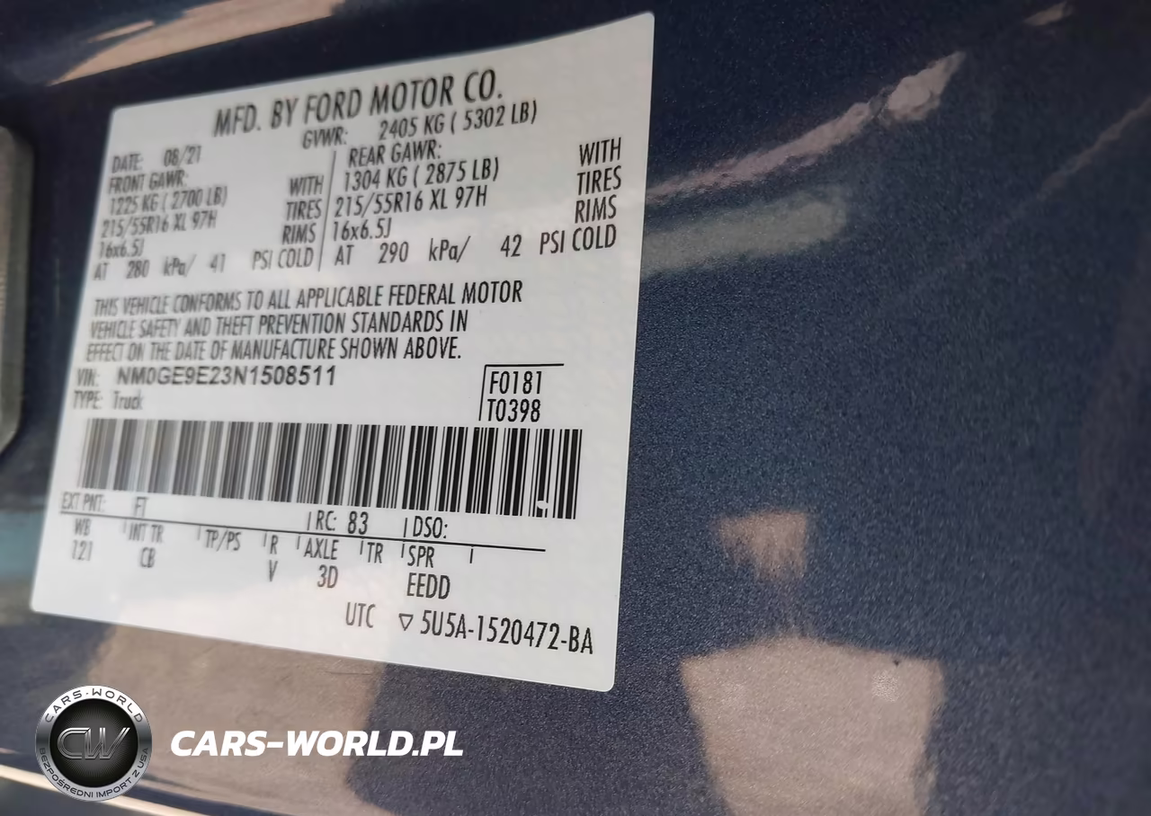 2022 Ford Transit Connect Xl Passenger VIN:NM0GE9E23N1508511 - 9