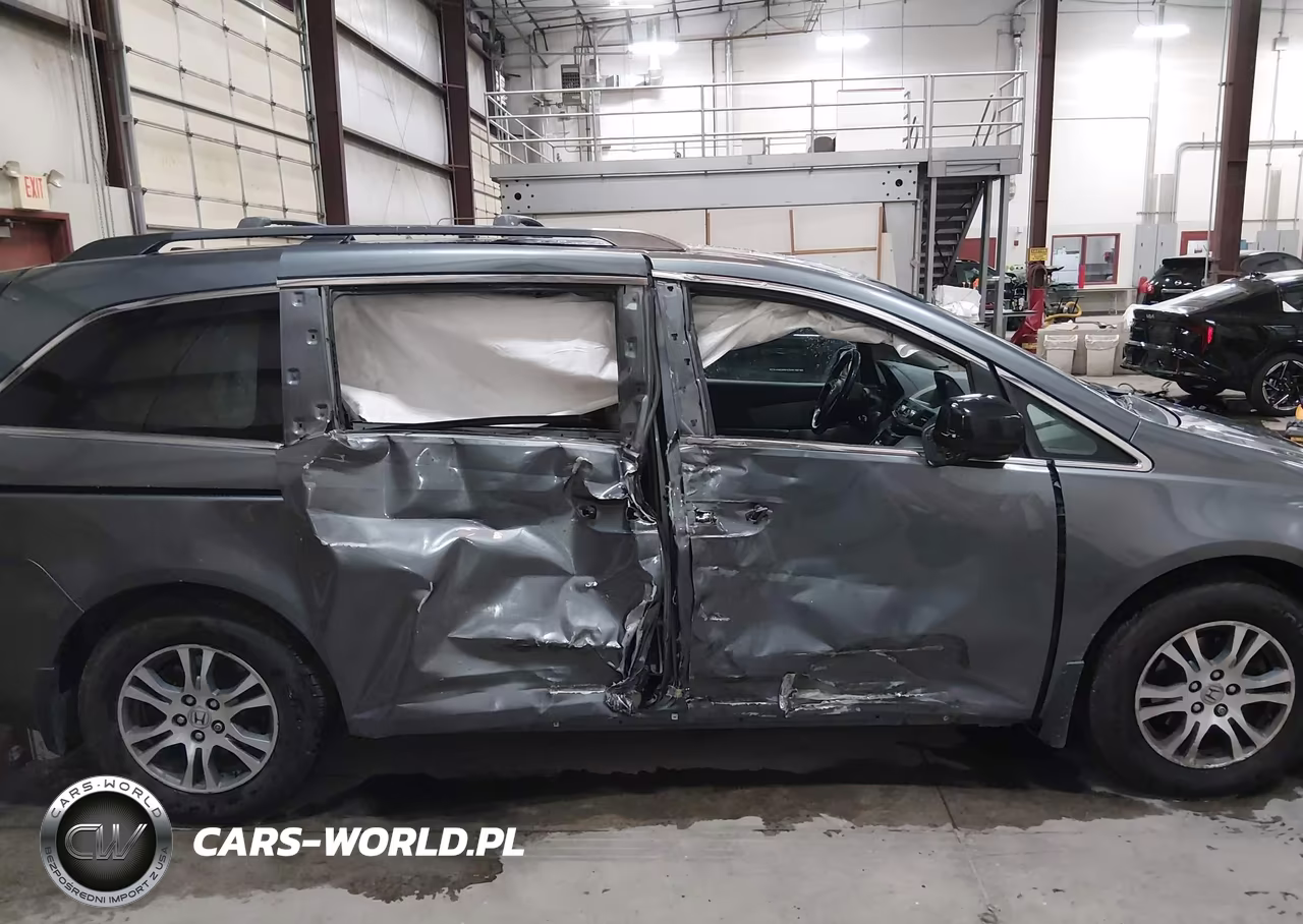 2011 Honda Odyssey Ex-L VIN:5FNRL5H65BB030555 - 14