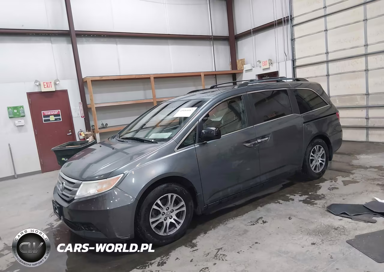 2011 Honda Odyssey Ex-L VIN:5FNRL5H65BB030555 - 2