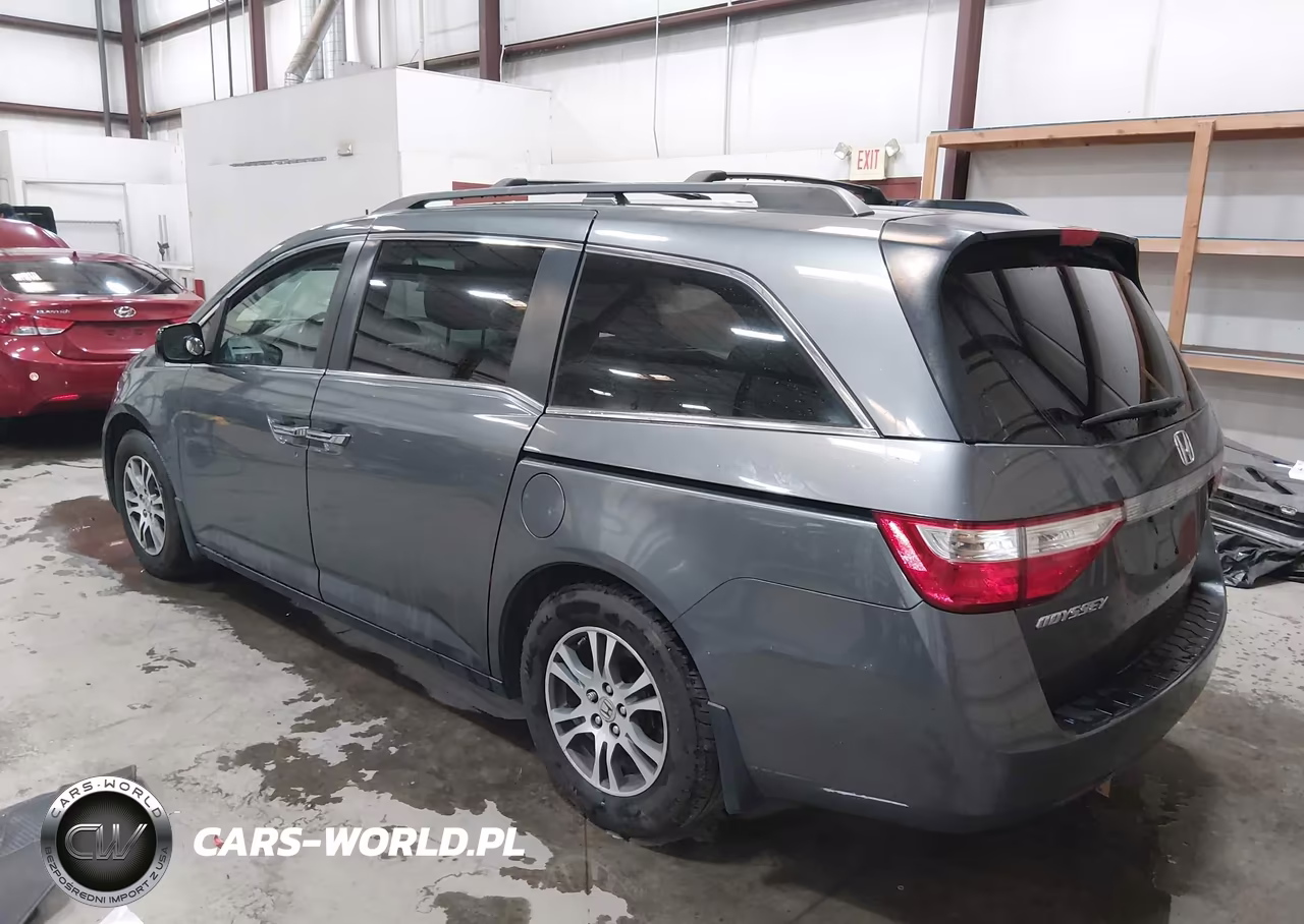 2011 Honda Odyssey Ex-L VIN:5FNRL5H65BB030555 - 3