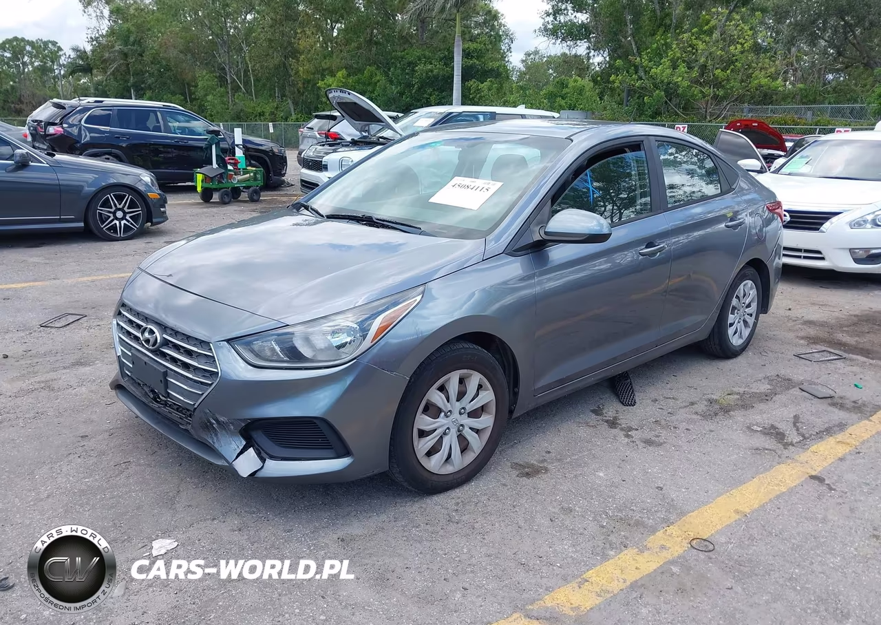 2019 Hyundai Accent Se VIN:3KPC24A33KE076698 - 2