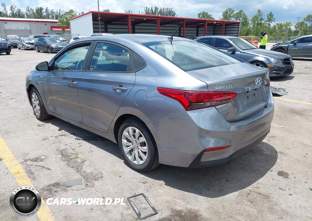2019 Hyundai Accent Se VIN:3KPC24A33KE076698 - 3