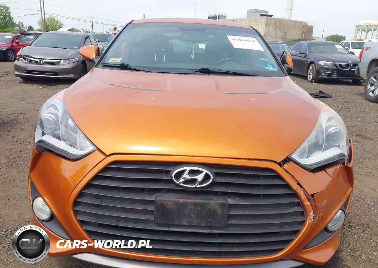 2015 Hyundai Veloster Turbo VIN:KMHTC6AE7FU216488 - 12