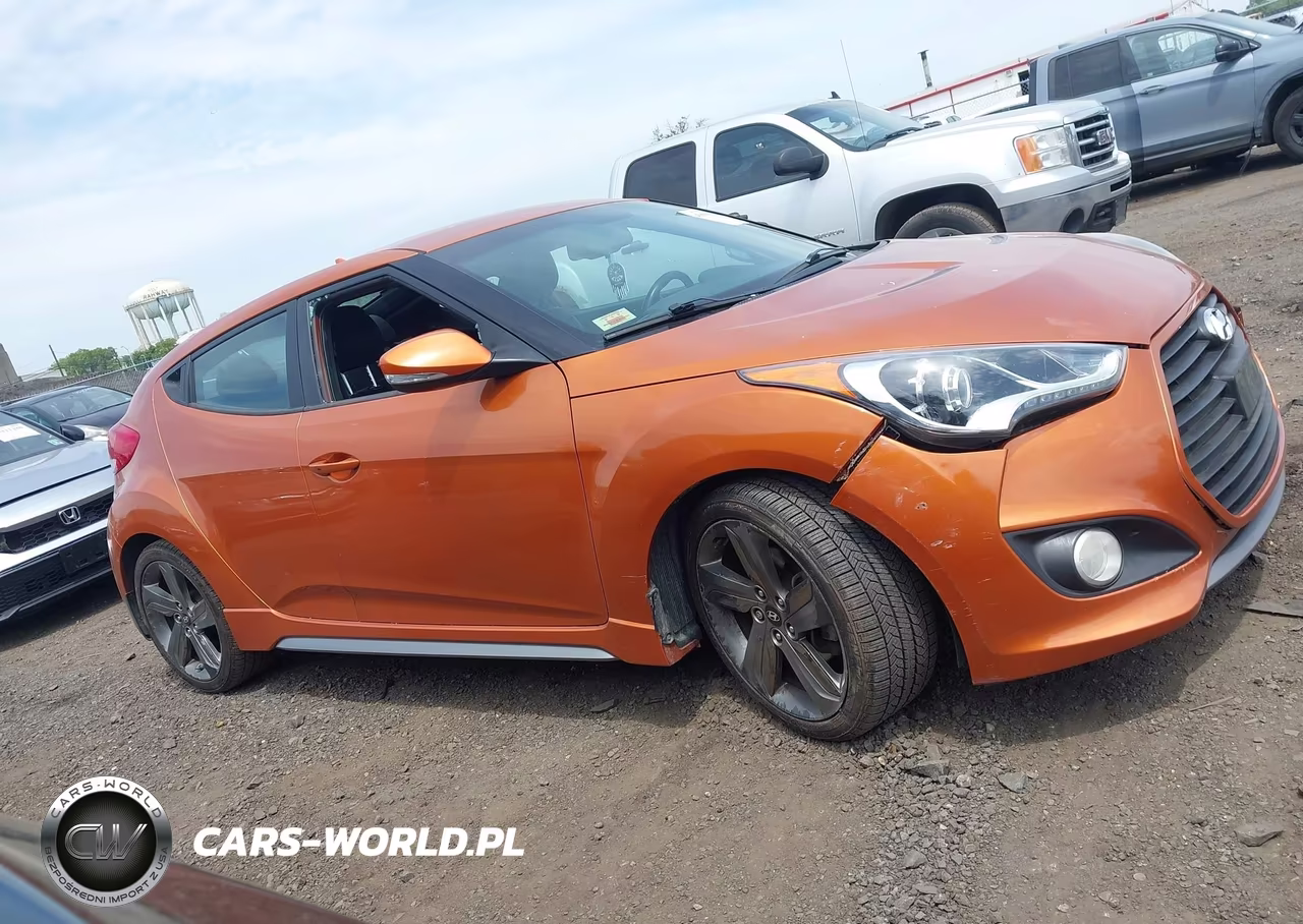 2015 Hyundai Veloster Turbo VIN:KMHTC6AE7FU216488 - 13