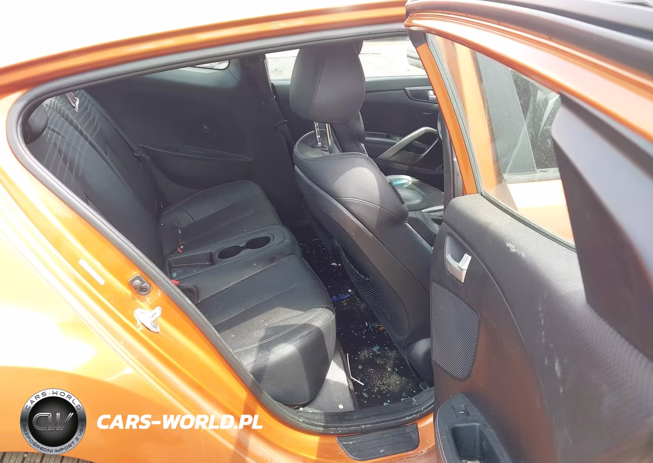 2015 Hyundai Veloster Turbo VIN:KMHTC6AE7FU216488 - 8