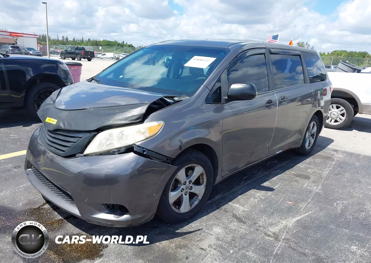 2016 Toyota Sienna L 7 Passenger VIN:5TDZK3DC4GS743484 - 2
