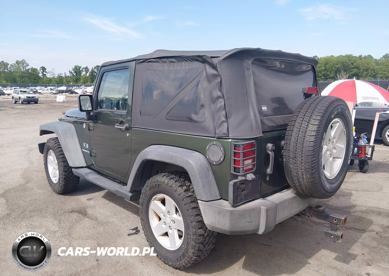 2008 Jeep Wrangler X VIN:1J4FA24128L648644 - 3