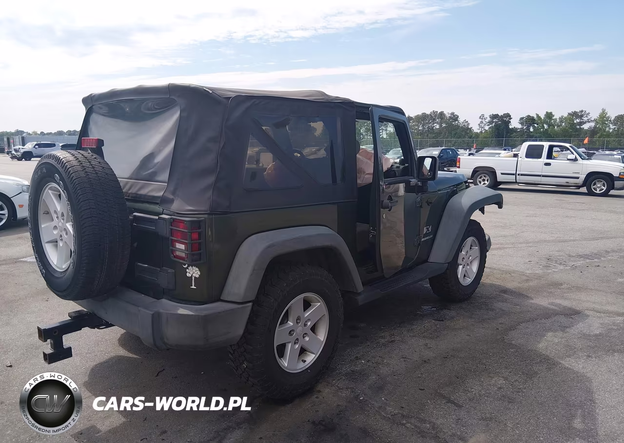 2008 Jeep Wrangler X VIN:1J4FA24128L648644 - 4