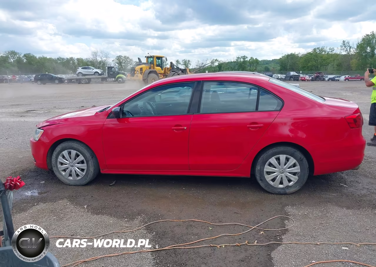 2012 Volkswagen Jetta 2.0L S VIN:3VW2K7AJ6CM406513 - 14