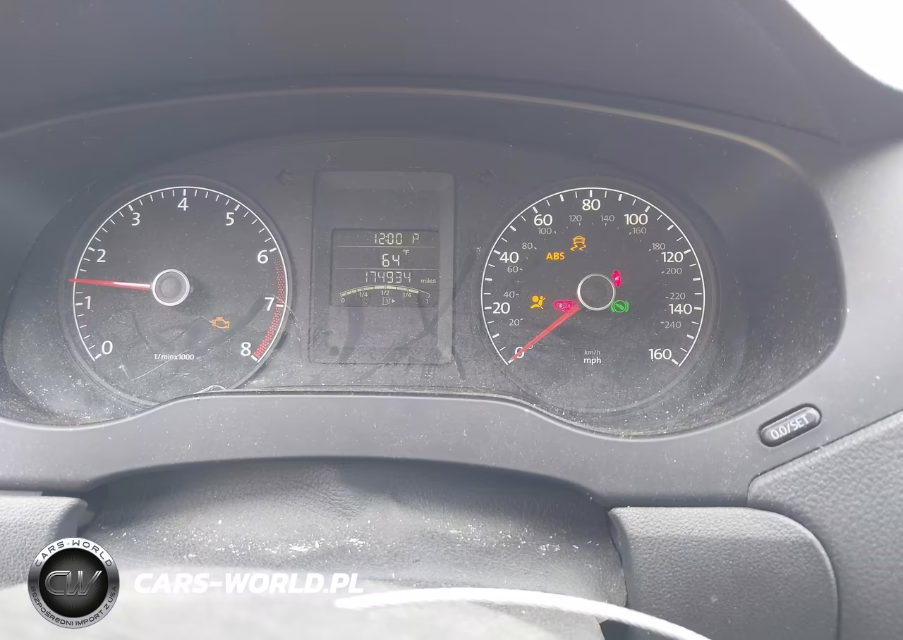 2012 Volkswagen Jetta 2.0L S VIN:3VW2K7AJ6CM406513 - 7