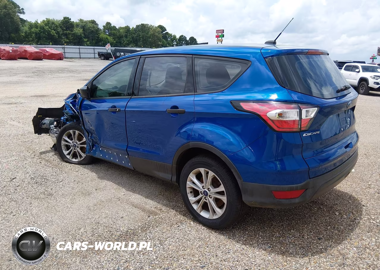 2018 Ford Escape S VIN:1FMCU0F70JUA09387 - 3